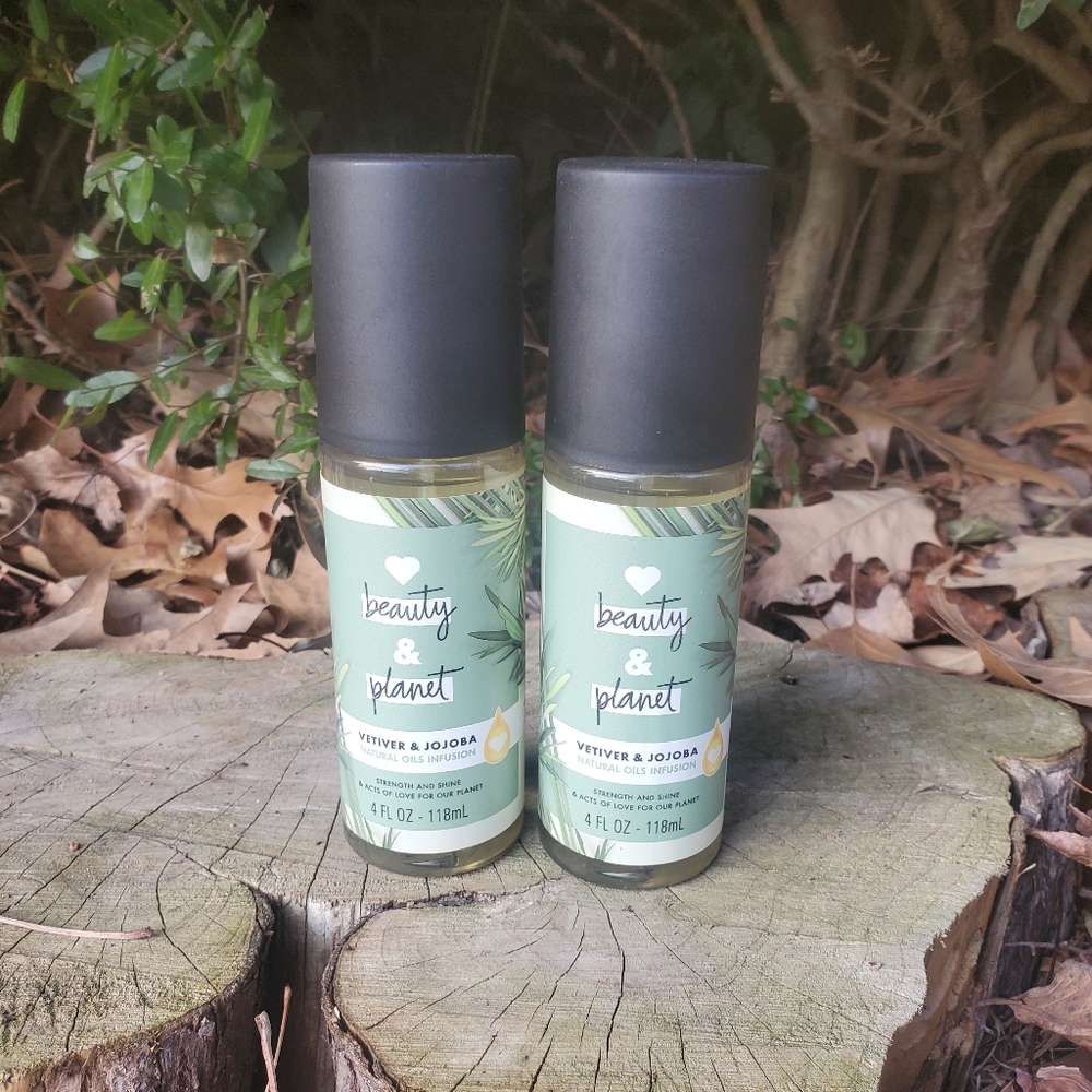 Love Beauty & Planet Vetiver & Jojoba Natural Oils Infusion